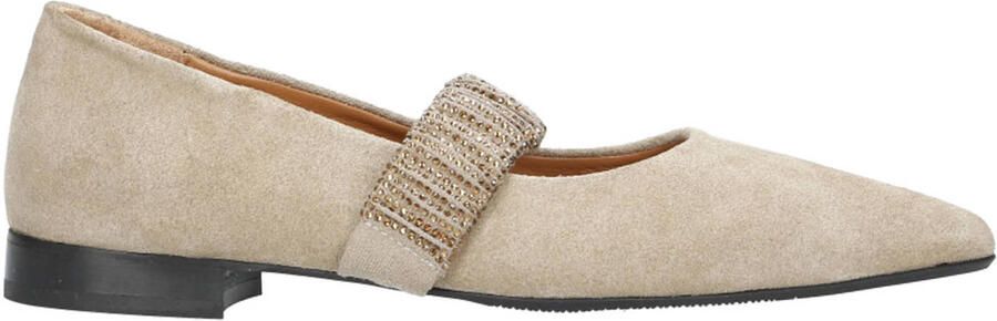 Babouche Sage-117 suède loafers beige