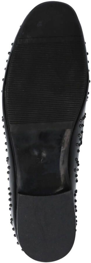 Babouche Sia-105 leren loafers met studs zwart - Foto 2