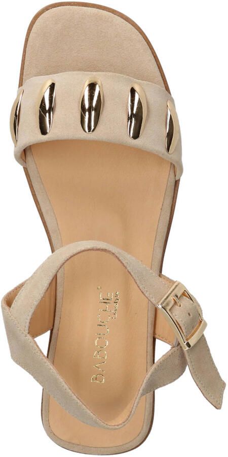 Babouche suède sandalen beige - Foto 2