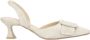 Babouche Lana-2 suède slingback pumps ecru - Thumbnail 1
