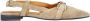 Babouche Leonore-2 suède slingback loafers beige - Thumbnail 1