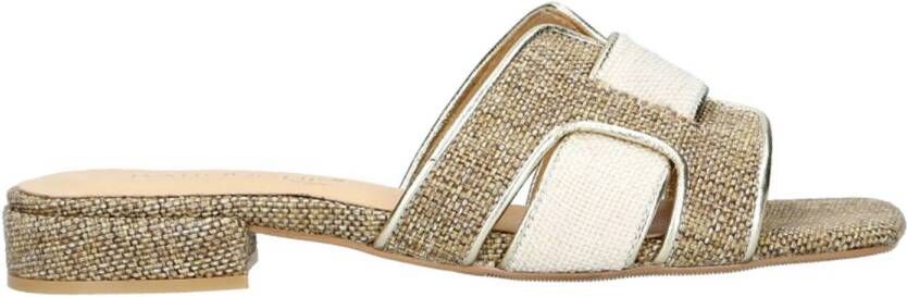 Babouche muiltjes beige