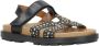 Babouche S-Leila-1 leren sandalen zwart - Thumbnail 1