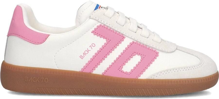 Back70 Meisjes Sneakers Cloud K Leren Lage sneakers Wit