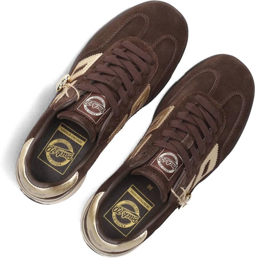 BACK70 Lage Sneakers Dames Fireball Suède Bruin - Foto 5