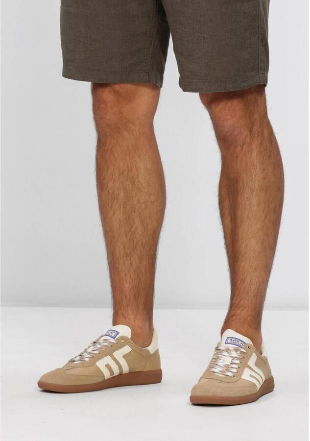 BACK70 Lage Sneakers Heren Ghost Textiel Beige - Foto 6