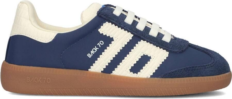 Back70 Lage sneakers Ghost K Blauw Suède