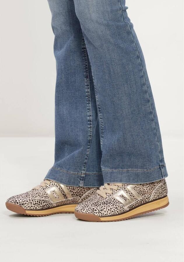 BACK70 Lage Sneakers Dames Jogger Ponyhair - Foto 6