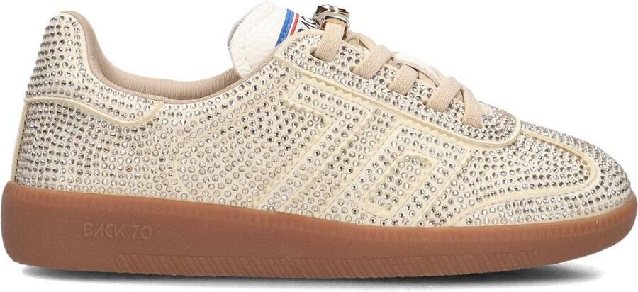 Back70 Meisjes Lage sneakers Sirio Beige Textiel