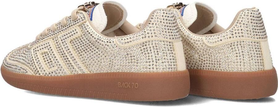 Back70 Meisjes Lage sneakers Sirio Beige Textiel - Foto 3