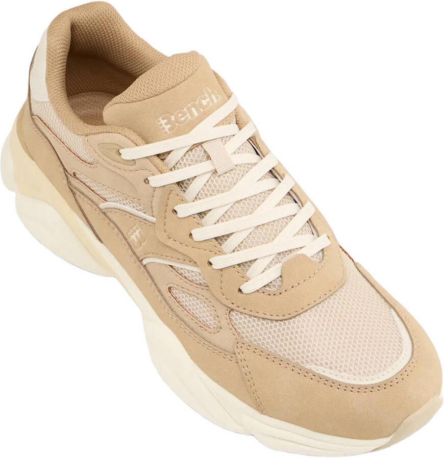Bench chunky imitatieleren sneakers beige - Foto 2