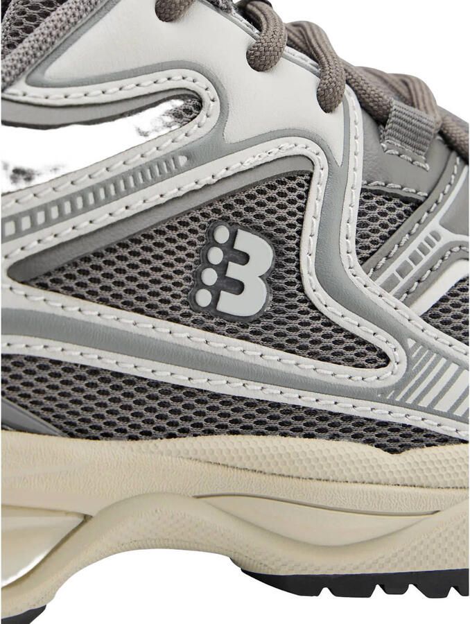 Bench imitatieleren sneakers grijs - Foto 2
