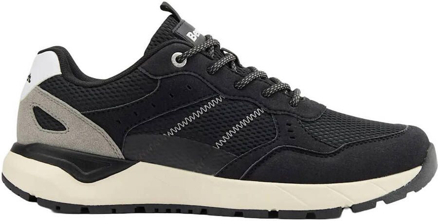 Bench imitatieleren sneakers zwart