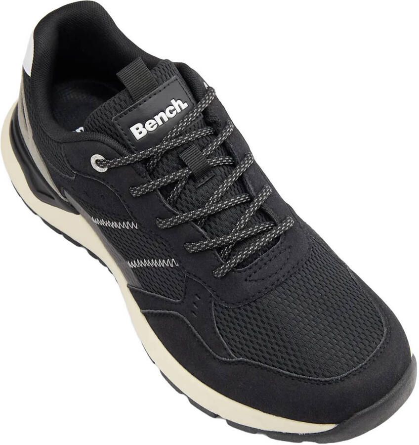 Bench imitatieleren sneakers zwart - Foto 2