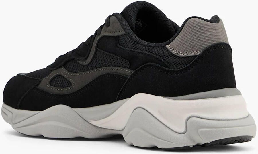 Bench imitatieleren sneakers zwart - Foto 3