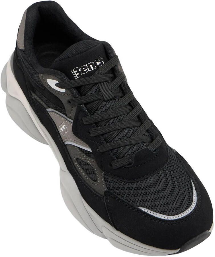 Bench imitatieleren sneakers zwart - Foto 2