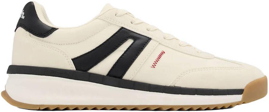 Bench leren sneakers beige
