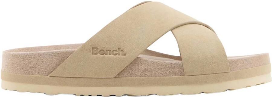 Bench slippers beige