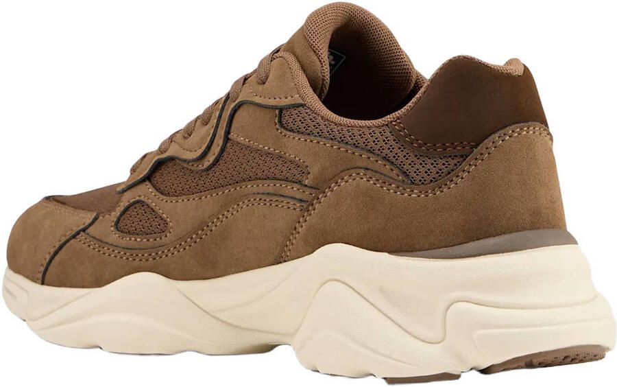 Bench suèdelook sneakers bruin - Foto 3