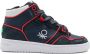 Benetton Rod Mix Hoge sneakers Kids Blauw - Thumbnail 2