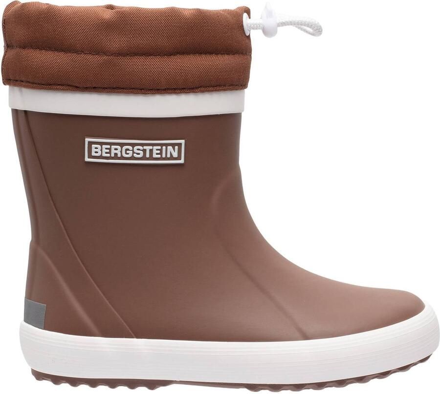 Bergstein regenlaarzen bruin Rubber