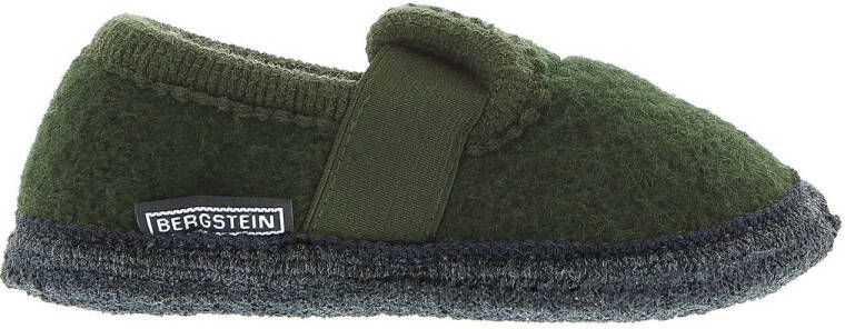 Bergstein Comfy pantoffels groen kids