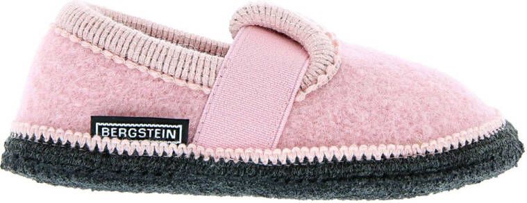 Bergstein Comfy pantoffels lichtroze kids Wol 27