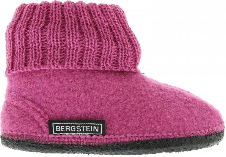 Bergstein meisjes pantoffels Roze Effen 24 | Pantoffels van