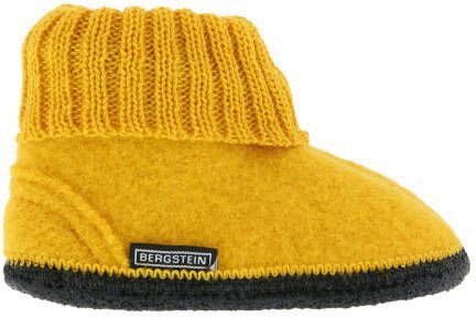 Bergstein Cozy pantoffel okergeel kids