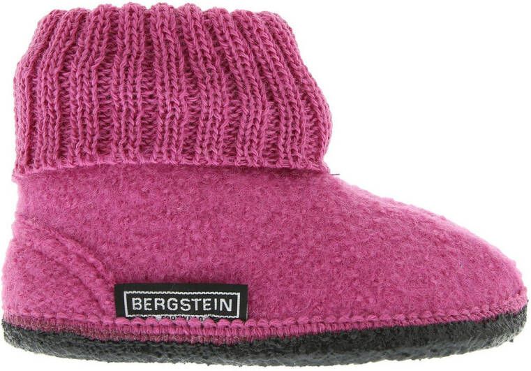 Bergstein meisjes pantoffels Roze Jongens Meisjes Wol Effen 26