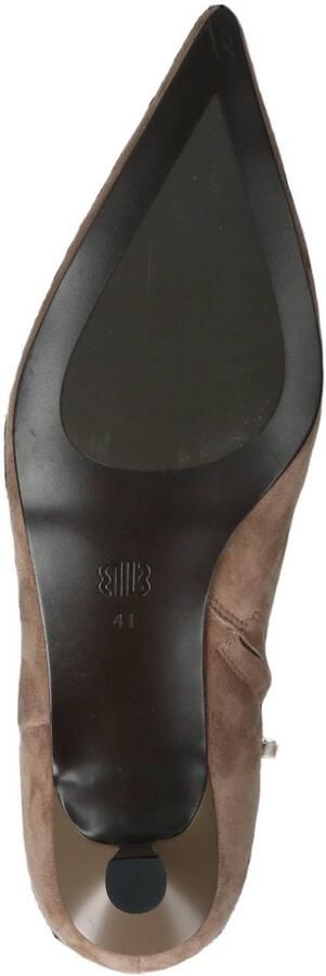 Bibi Lou Astra Booties 45 suède enkellaarzen met hak beige - Foto 2
