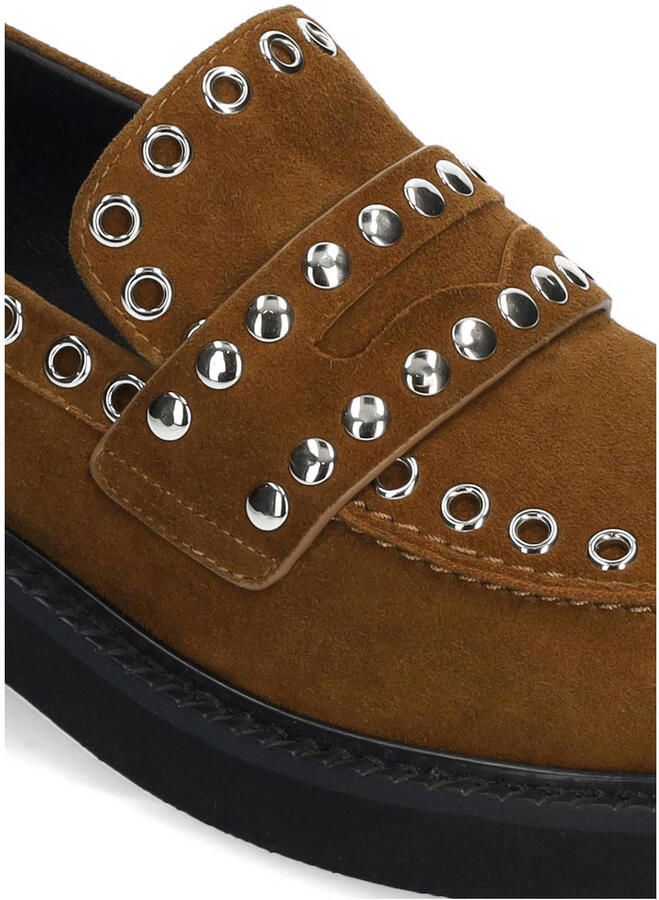 Bibi Lou Cuero suède loafers cognac - Foto 2