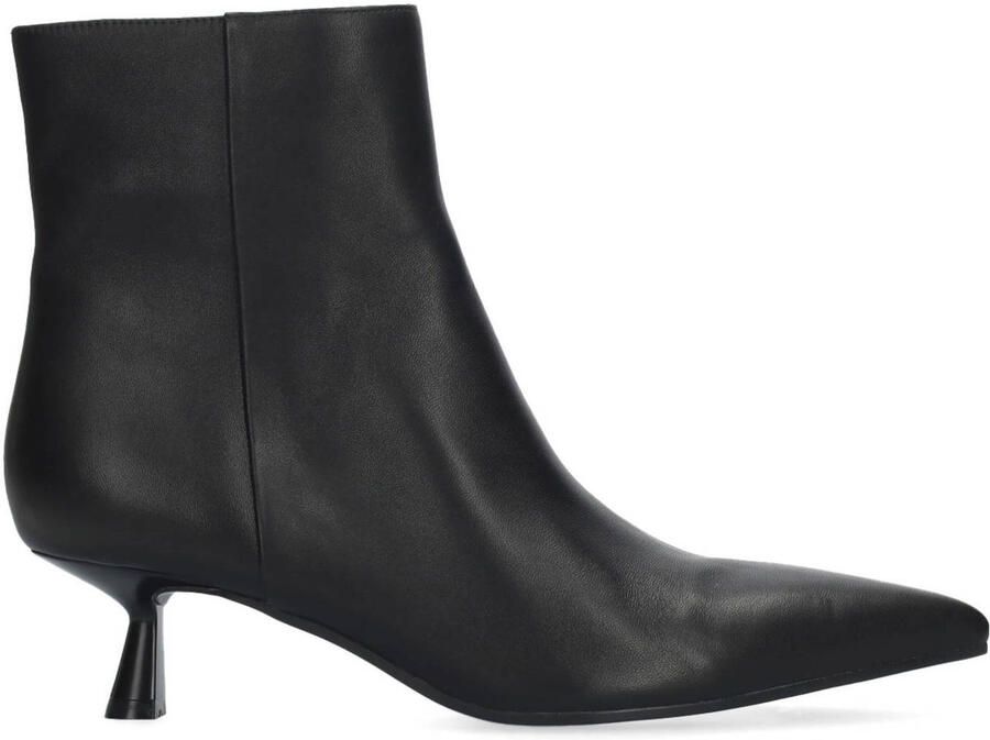 Bibi Lou leren enkellaarzen zwart