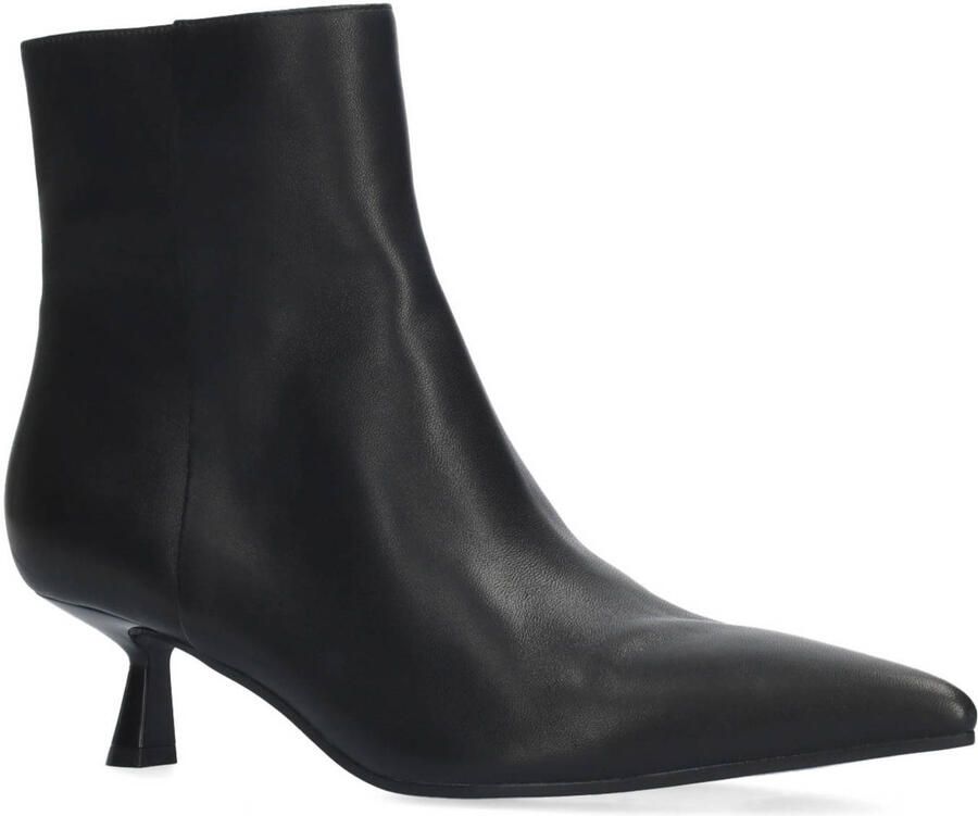 Bibi Lou leren enkellaarzen zwart