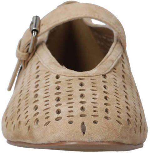 BIBI LOU Ballerina Dames 604z38vk Maat: 41 Materiaal: Suède Kleur: Beige - Foto 8