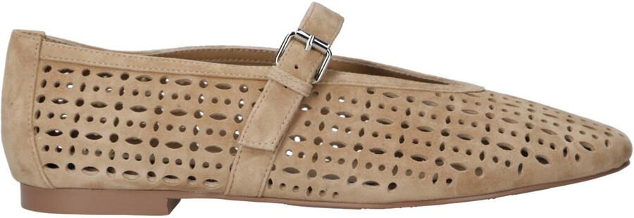 BIBI LOU Ballerina Dames 604z38vk Maat: 41 Materiaal: Suède Kleur: Beige - Foto 6