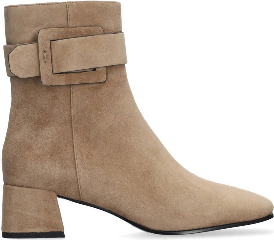 Bibi Lou Taupebotines suède enkellaarzen taupe