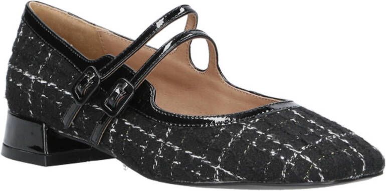 Bibi Lou Serpentina Mary Jane Ballerina Schoenen Black Dames