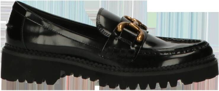 Bibi Lou Turin Loafers Zwart 571Z16Vk-I23 Black Dames