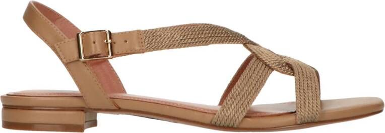 Bibi Lou leren sandalen camel