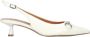 Bibi Lou Salones leren slingback pumps ecru - Thumbnail 1