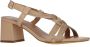 Bibi Lou Roségouden Hoge Hak Sandalen Beige Dames - Thumbnail 2