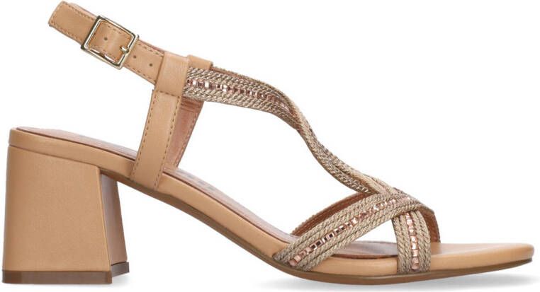 Bibi Lou Hoge hak sandalen voor vrouwen Beige Dames