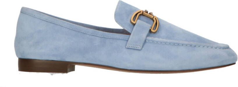 Bibi Lou Stijlvolle Navy Loafers voor Vrouwen Blue Dames
