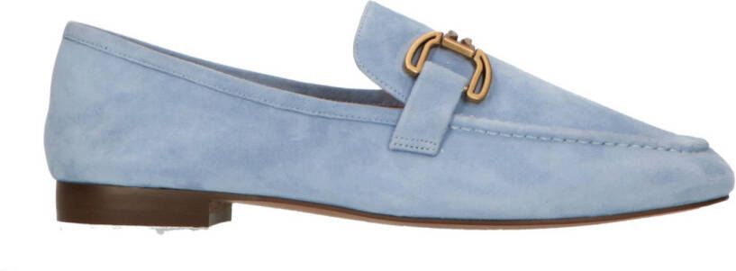 Bibi Lou Stijlvolle Navy Loafers voor Vrouwen Blue Dames