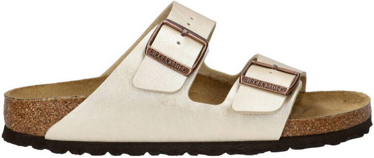 Birkenstock Arizona slippers ecru