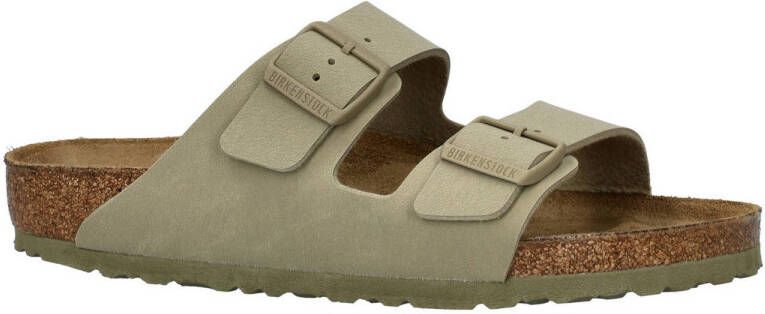 Birkenstock ARIZONA BF FADED KHAKI Volwassenen Heren slippers Taupe
