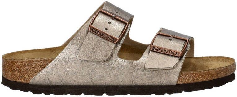 Birkenstock Arizona slippers taupe