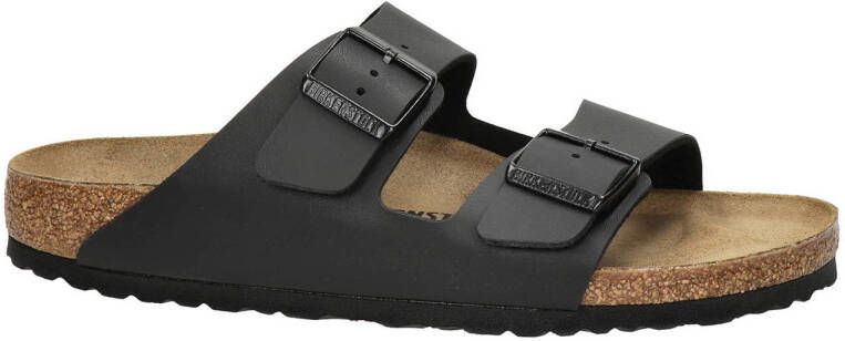 Birkenstock Arizona slippers zwart