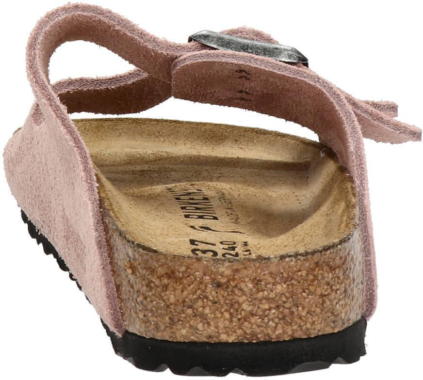 Birkenstock Arizona suède slippers roze - Foto 2